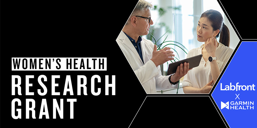 Garmin's Women Health Research Grant